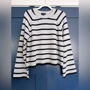 Sanctuary 2 SweatersStay Cozi Gray w/stripes & Pink w/stripes Small New